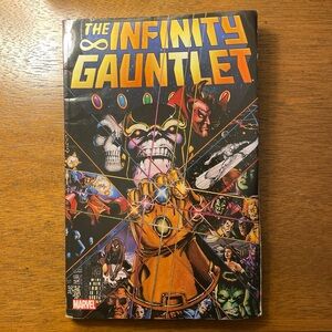 Marvel The Infinity Gauntlet Hardcover Comic Graphic Novel